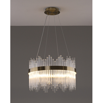 Люстра подвесная светодиодная Moderli V11765-PL Crystella