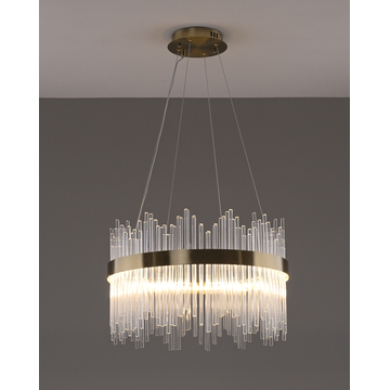 Люстра подвесная светодиодная Moderli V11765-PL Crystella