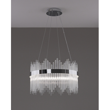 Люстра подвесная светодиодная Moderli V11766-PL Crystella