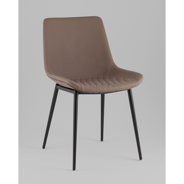 Стул Деймон экокожа коричневый