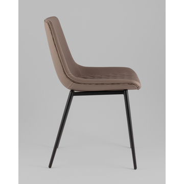 Стул Деймон экокожа коричневый