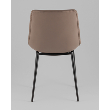 Стул Деймон экокожа коричневый