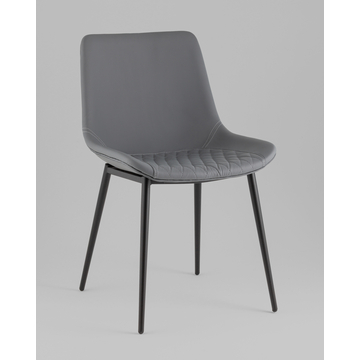 Стул Деймон экокожа серый