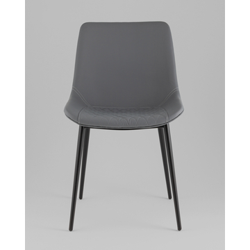 Стул Деймон экокожа серый