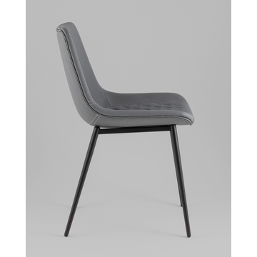 Стул Деймон экокожа серый