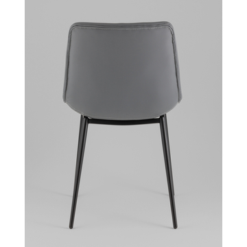 Стул Деймон экокожа серый