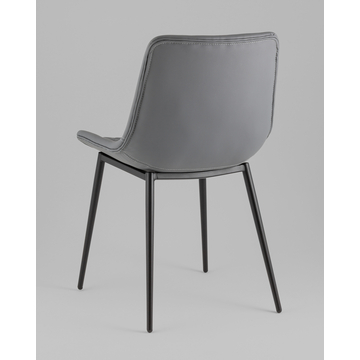 Стул Деймон экокожа серый