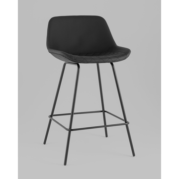 Стул полубарный Деймон экокожа черный