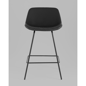 Стул полубарный Деймон экокожа черный