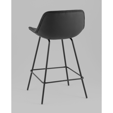 Стул полубарный Деймон экокожа черный