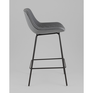 Стул полубарный Деймон экокожа серый