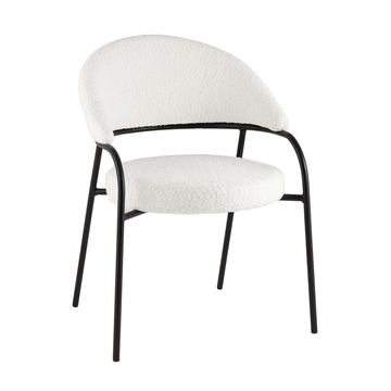 Стул Тилль букле молочный