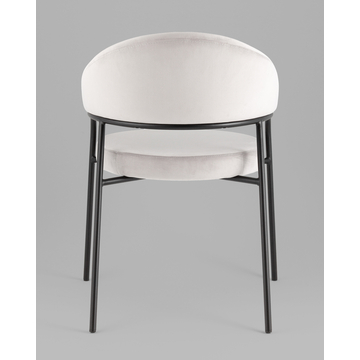 Стул Тилль велюр светло-серый