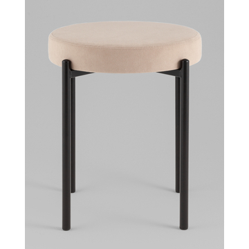 Табурет Бриф Original велюр бежевый