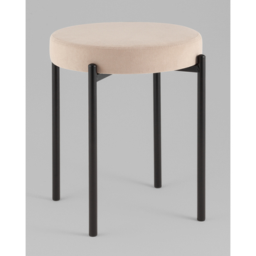 Табурет Бриф Original велюр бежевый