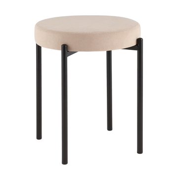 Табурет Бриф Original велюр бежевый