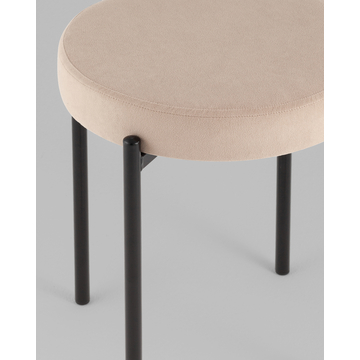 Табурет Бриф Original велюр бежевый