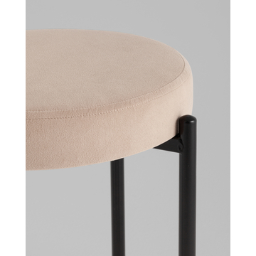 Табурет Бриф Original велюр бежевый