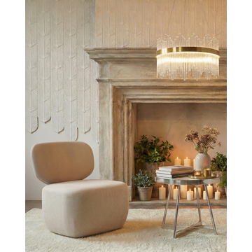 Журнальный столик Гера 50х50 см сталь серебро