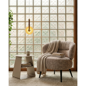 Журнальный столик Leyre металл серый