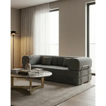 Диван SnapSofa вельвет серый