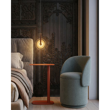 Пуф-трансформер Таунсвилл вращающийся с ящиком букле зеленый