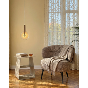 Журнальный столик Leyre металл серый