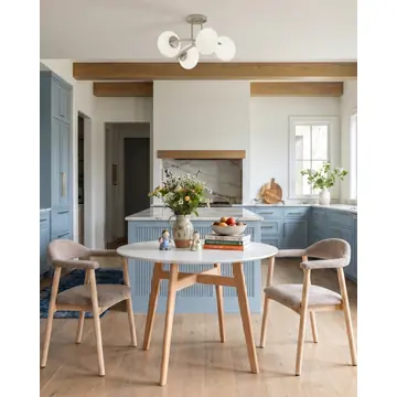Стол обеденный Target Circle 90*90 белый