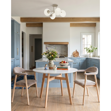 Стол обеденный Target Circle 90*90 белый