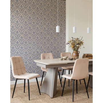 Стол обеденный Eliora 160-240*90 серая керамика