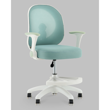 Кресло TopChairs Spaceman мятный с подставкой для ног