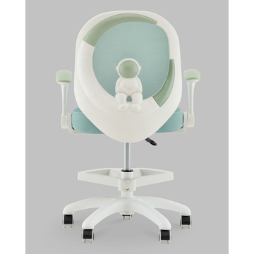Кресло TopChairs Spaceman мятный с подставкой для ног
