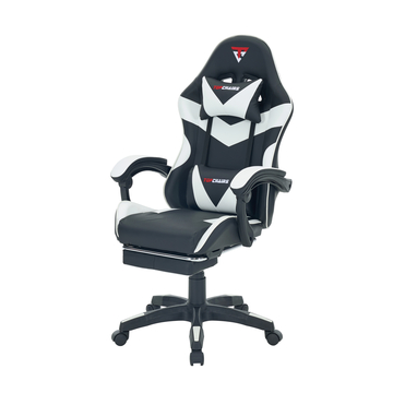 Кресло спортивное TopChairs MG-7019 черно-белый