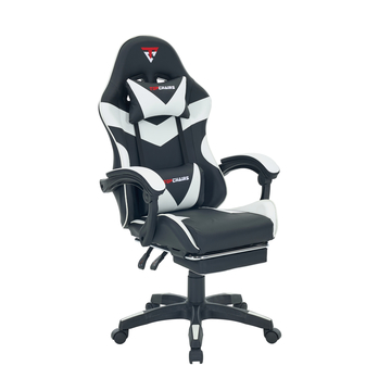 Кресло спортивное TopChairs MG-7019 черно-белый