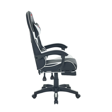 Кресло спортивное TopChairs MG-7019 черно-белый