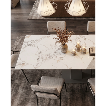 Стол Арнон 120-180/80/76 см керамика Cold jade