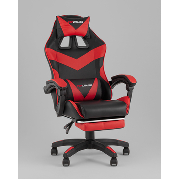Кресло спортивное TopChairs MG-7019 черно-красный