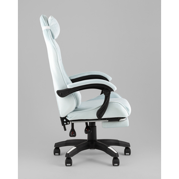 Кресло спортивное TopChairs MG-7019 велюр светло-голубой