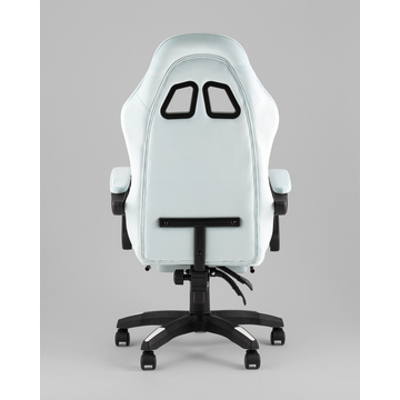 Кресло спортивное TopChairs MG-7019 велюр светло-голубой