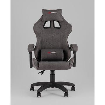 Кресло спортивное TopChairs MG-7036 ткань серый