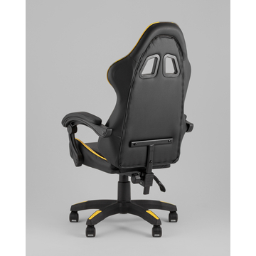 Кресло спортивное TopChairs MG-7043 черно-жёлтый