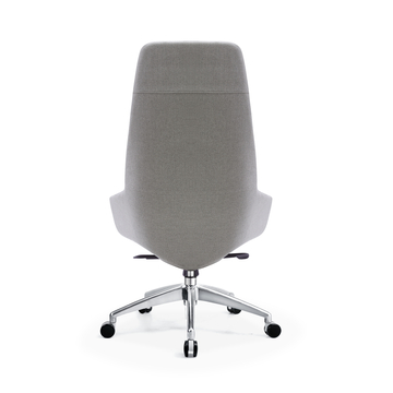 Кресло руководителя TopChairs Bow в ткани серый