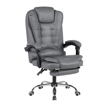 Кресло руководителя TopChairs President NEW серое
