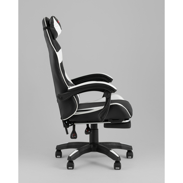 Кресло спортивное TopChairs MG-7019 черно-белый