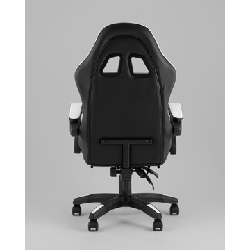 Кресло спортивное TopChairs MG-7019 черно-белый