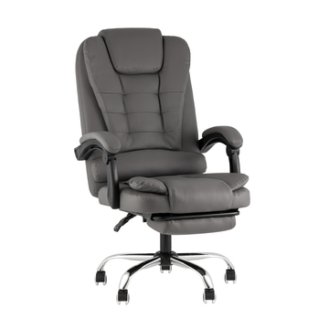 Кресло руководителя TopChairs President NEW серое