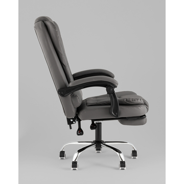 Кресло руководителя TopChairs President NEW серое