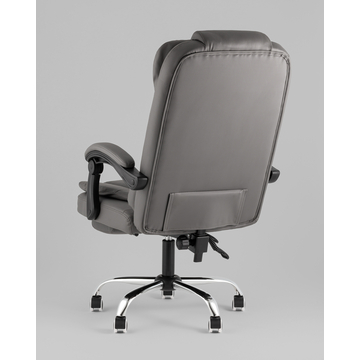 Кресло руководителя TopChairs President NEW серое