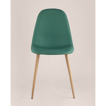 Обеденная группа стол Target 80*80, 4 стула Валенсия зеленый