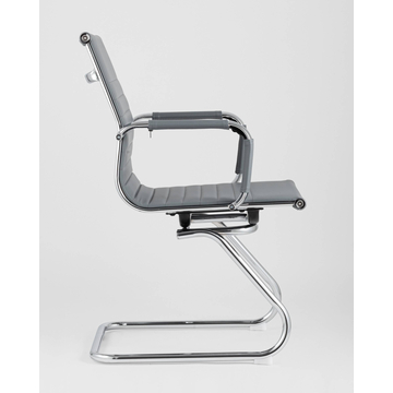 Кресло для посетителей TopChairs Visit серое